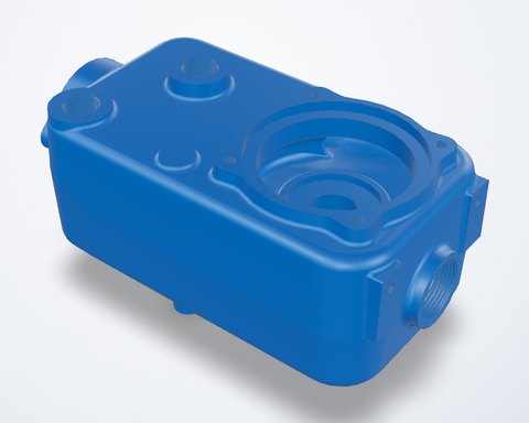 Elbow-Flange Pump Casing casting