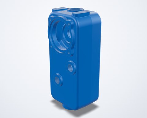 Side-Inlet Casing, Short Boss casting