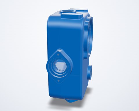 Side-Inlet Pump Casing casting