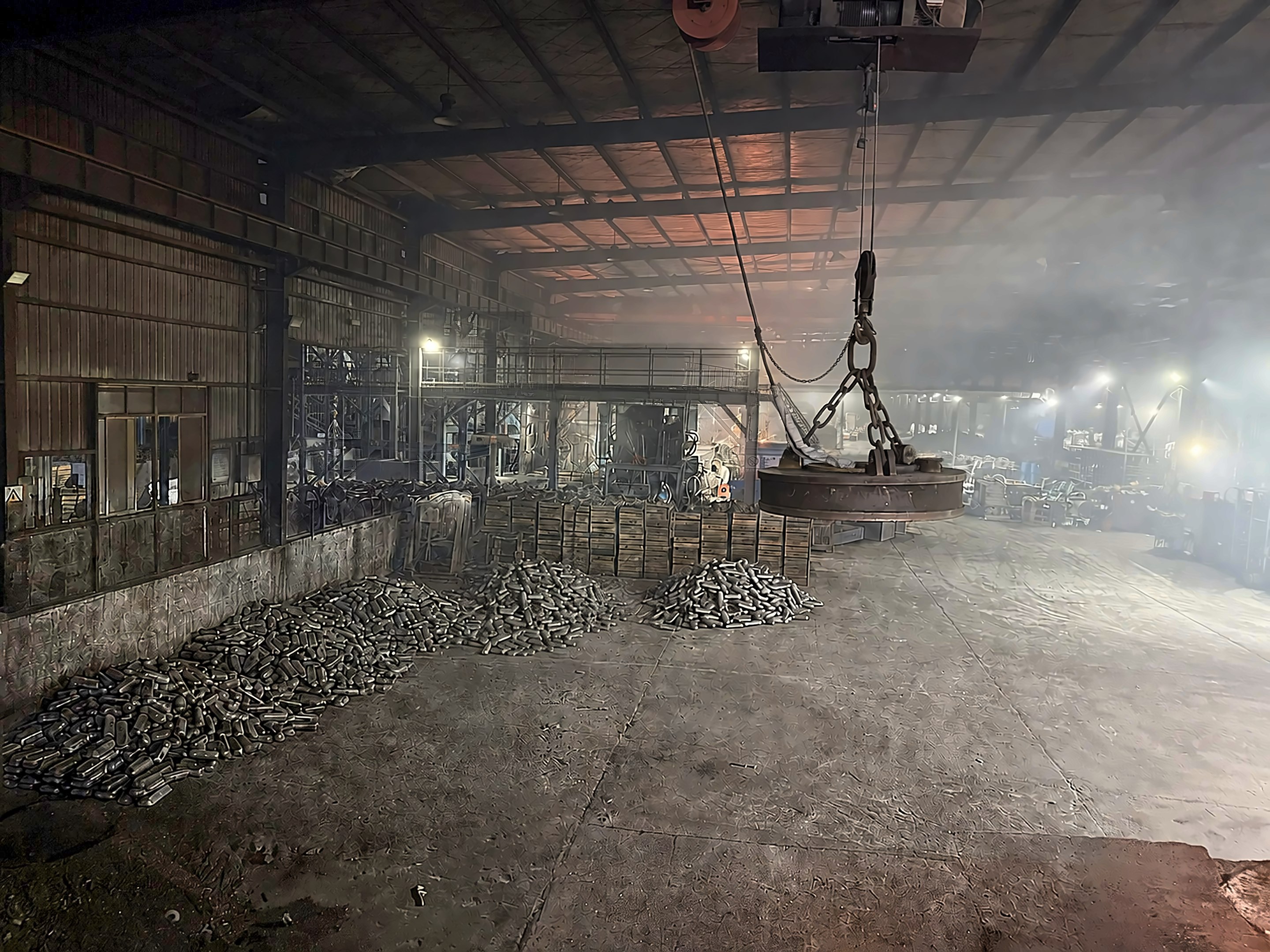 Foundry shop floor