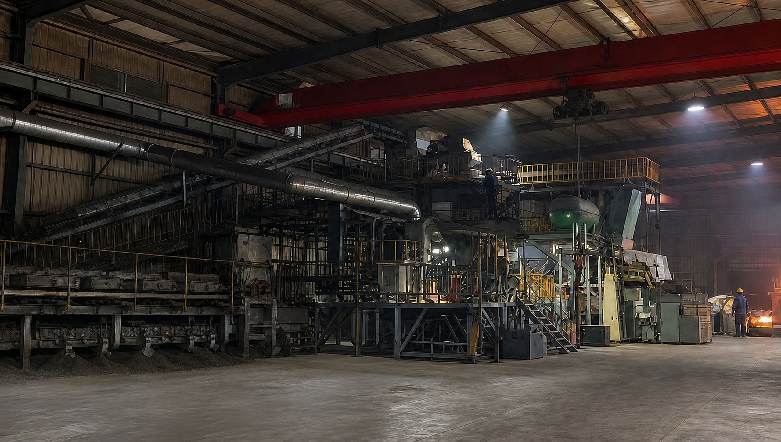 Foundry shop floor