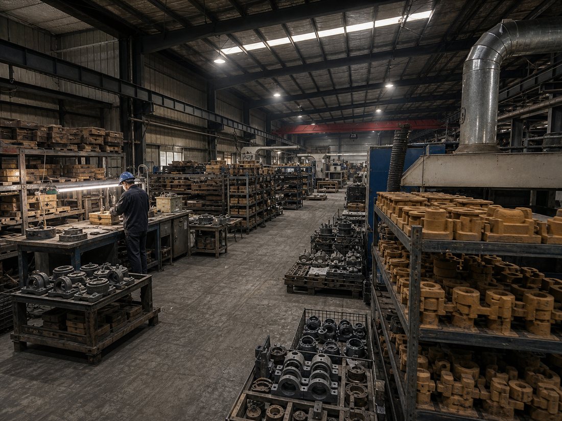 Pattern and core making area