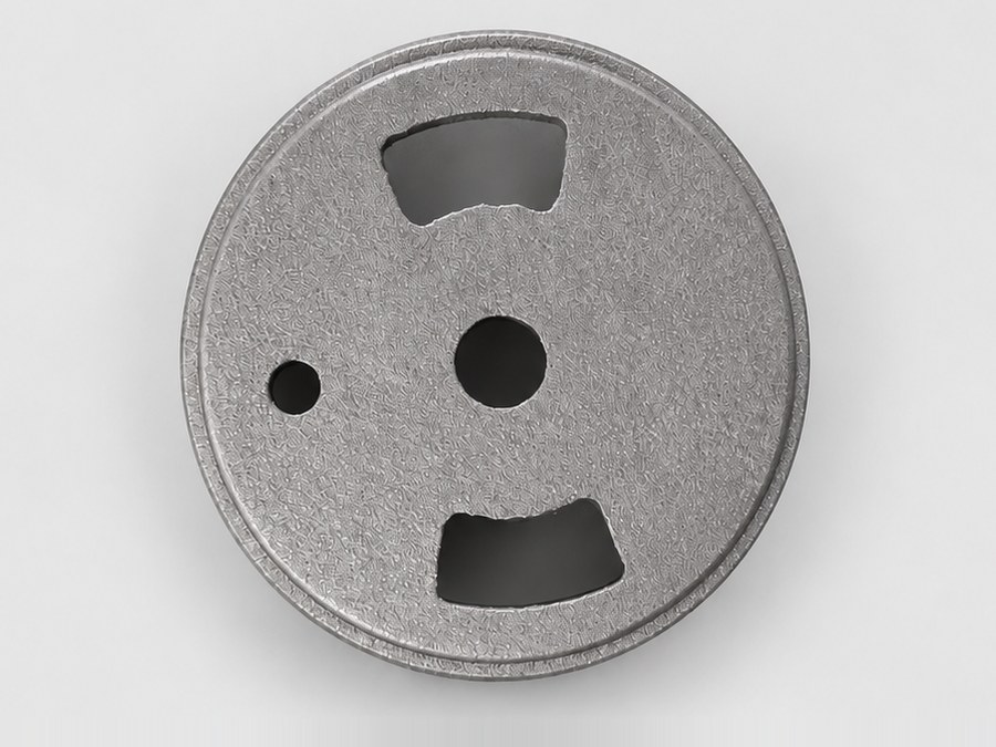 Cast bearing cover with machined seal recess