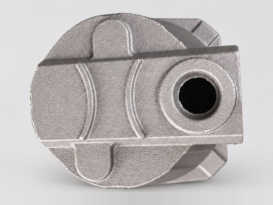 Sand-cast short-head jet pump casing